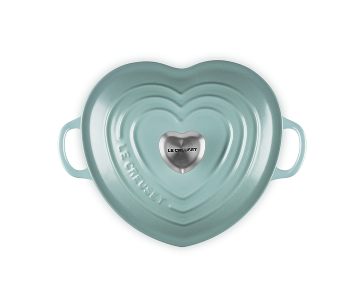 Каструля Le Creuset Heart 1,9 л Sea Salt (21401207174455) - Фото 5 Каструля Le Creuset Heart 1,9 л Sea Salt (21401207174455) - изображение 5