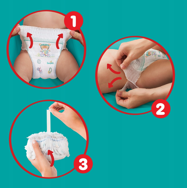 Підгузки-трусики Pampers Active Baby Pants Розмір 5 (11-17 кг) 152 шт (8006540068601) - зображення 5