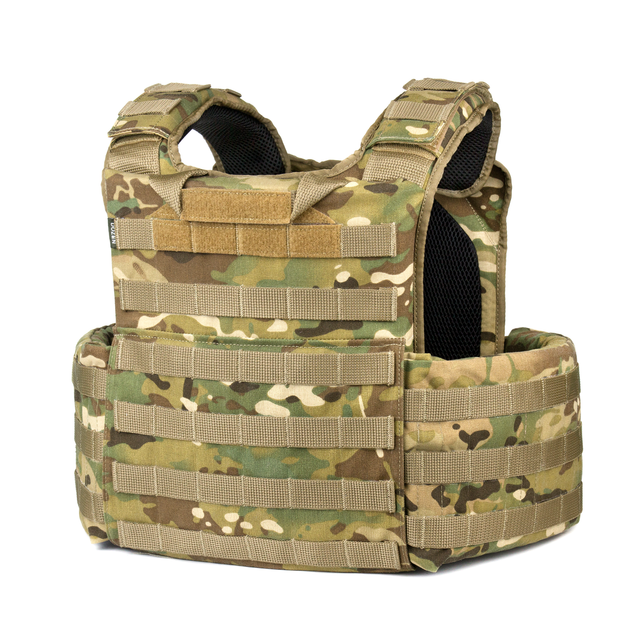 Плитоноска Dozen Modular Plate Carrier - L1 "Multicam" (под бронеплиты 25 * 30 см) - изображение 2