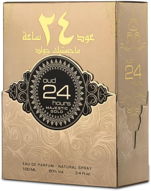 Парфумована вода унісекс Ard Al Zaafaran Oud 24 Hours Majestic Gold 100 мл (6290362342595) - зображення 3