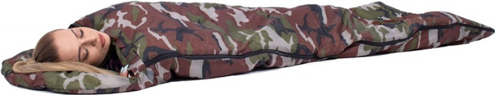 Śpiwór turystyczny Springos CS0041 210 x 73 cm (5907719436630) - obraz 6