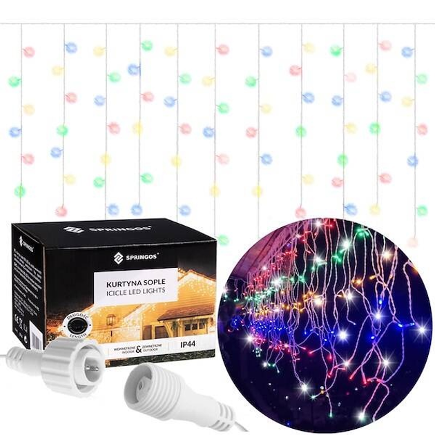 Гірлянда Springos CL0519 500 LED Multikolor (5907719425528) - зображення 1