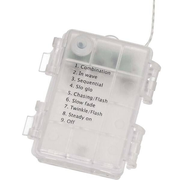 Kurtyna świetlna Springos CL0184 Druciki 300 LED (5907719426976) - obraz 9