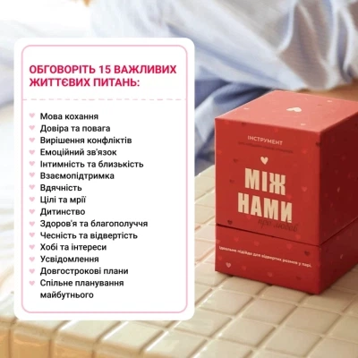Настольная игра 18+ Memo Games Между нами: о любви , украинский (1000174) - изображение 10