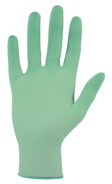 Перчатки зелёныеNitrylex Green нитриловые неопудренные - изображение 2