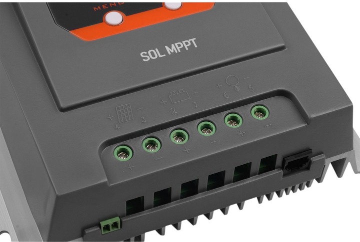 Контролер сонячної панелі Volt Polska SOL MPPT 20A (3IPSMPPT20) - зображення 6