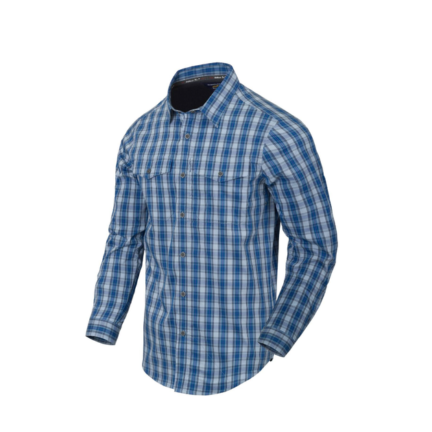 Сорочка Helikon-Tex Covert Concealed Carry, Блакитний, S - Фото 1 Сорочка Helikon-Tex Covert Concealed Carry, Блакитний, S - зображення 1