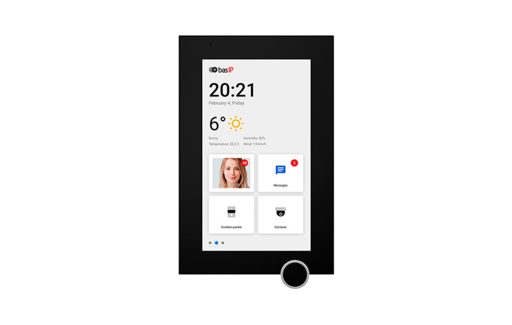 IP-видеодомофон BAS-IP AZ-07LF 7'' IPS Wi-Fi SIP PoE Android, Black - Фото 3 IP-видеодомофон BAS-IP AZ-07LF 7'' IPS Wi-Fi SIP PoE Android, Black - изображение 3