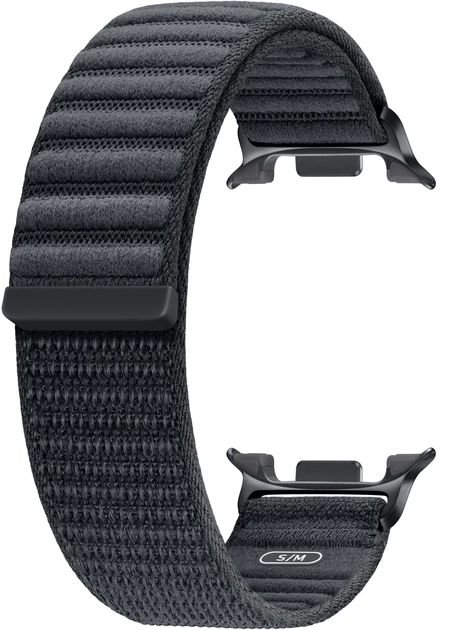 Pasek Samsung Fabric (S/M) do Samsung Galaxy Watch 8 Graphite (ET-SVL32SBEGEU) - obraz 3