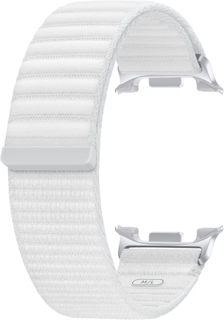 Pasek Samsung Fabric (M/L) do Samsung Galaxy Watch 8 White (ET-SVL33LWEGEU) - obraz 3