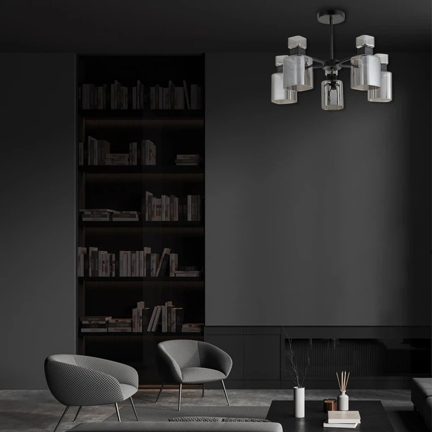Накладной светильник Ardero BL1150-1 OLIVIA под лампу черный - изображение 3