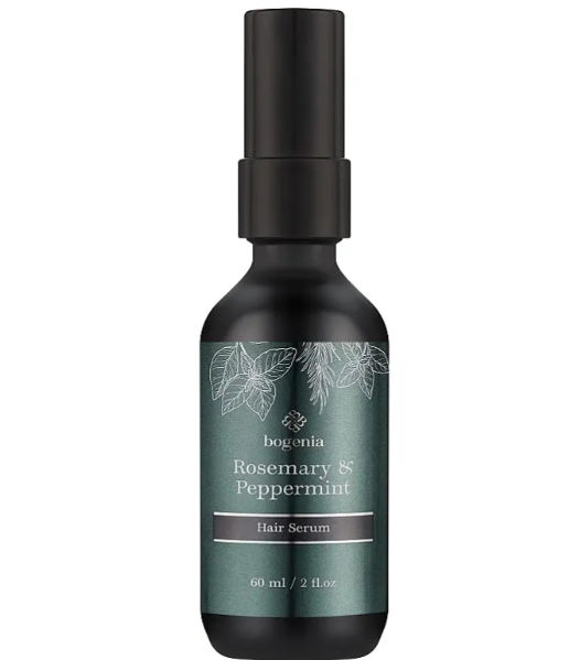 Сыворотка для волос Bogenia Rosemary Peppermint Hair Serum 60 мл - Фото 1 Сыворотка для волос Bogenia Rosemary Peppermint Hair Serum 60 мл - изображение 1