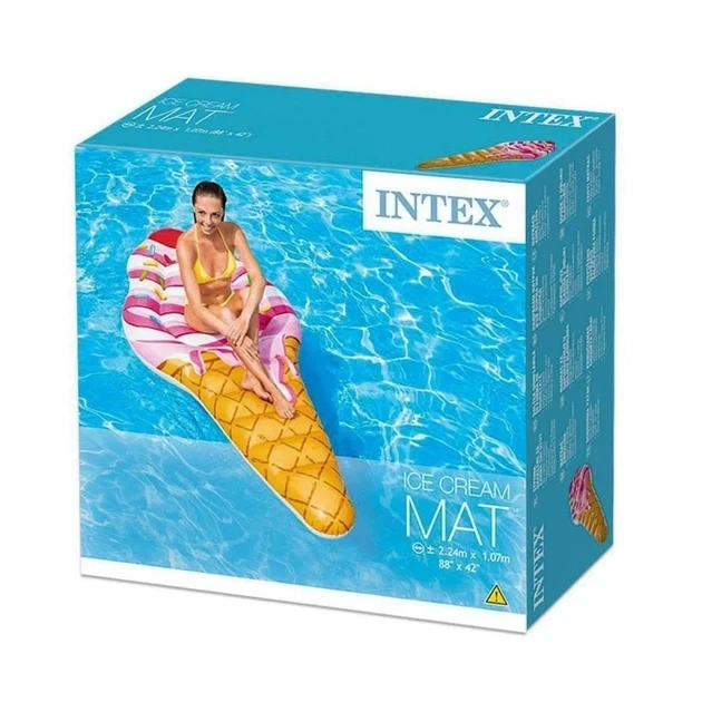 Надувний плотик Морозиво Intex 58762 - Фото 5 Надувний плотик Морозиво Intex 58762 - зображення 5