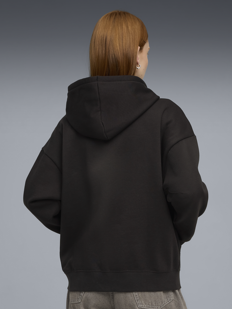 Толстовка на блискавці з капюшоном на флісі жіноча Puma Essentials Foundation 68240801 XS Black (4067983470820) - Фото 2 Толстовка на блискавці з капюшоном на флісі жіноча Puma Essentials Foundation 68240801 XS Black (4067983470820) - зображення 2