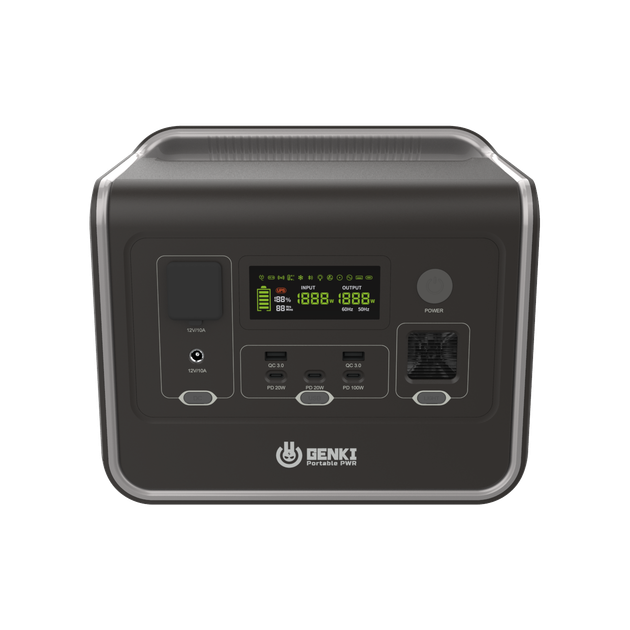 ゲンキ Портативна зарядна станція GENKI GK-800 (800 W, LIFEPO4) – фото