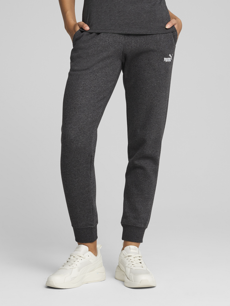 Спортивные штаны на флисе женские Puma Essentials Foundation 68244807 XS Dark Gray Heather (4067983601965) - Фото 1 Спортивные штаны на флисе женские Puma Essentials Foundation 68244807 XS Dark Gray Heather (4067983601965) - изображение 1