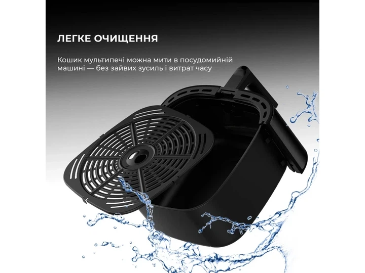 Мультипіч (аерофритюрниця) Deerma Air Fryer KZ150 (DEM-KZ150W) - Фото 6 Мультипіч (аерофритюрниця) Deerma Air Fryer KZ150 (DEM-KZ150W) - изображение 6
