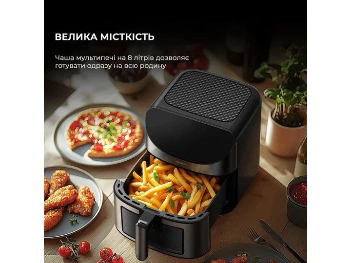 Мультипіч (аерофритюрниця) Deerma Air Fryer KZ150 (DEM-KZ150W) - Фото 12 Мультипіч (аерофритюрниця) Deerma Air Fryer KZ150 (DEM-KZ150W) - изображение 12