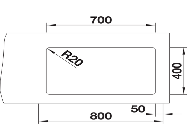 Кухонна мийка Blanco - 527764 ETAGON 700-U - зображення 3