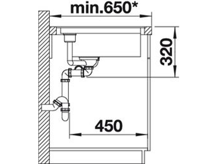Мойка кухонная Blanco - DELTA II-F 527056 - изображение 4