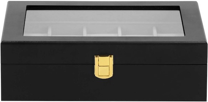Шкатулка для годинників Springos HA1066 чорно-сіра 26.5 x 20 x 8 см (5907719433455) - зображення 3