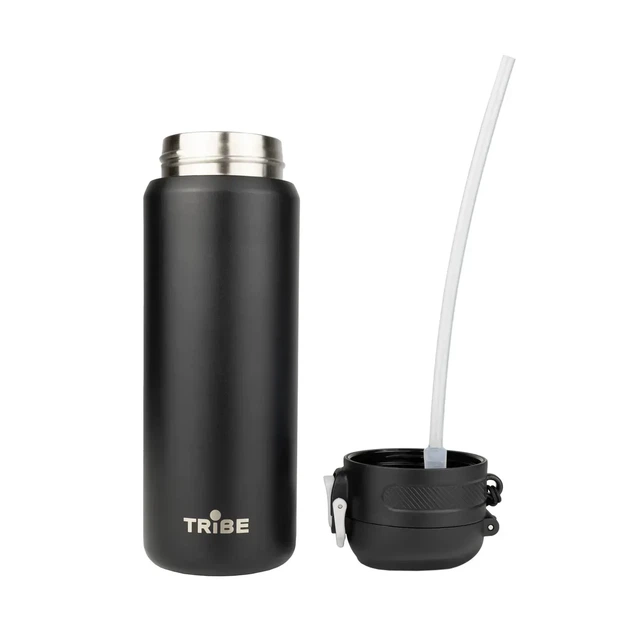 Термокружка Tribe Urban 0,6 л. герметична кришка, для авто, подорожей та міста (T-DD-0013-black) - изображение 2