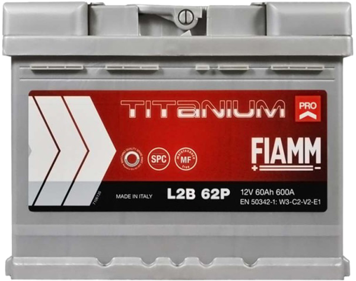 Автомобильный аккумулятор FIAMM Titanium Pro (L2B 60P) (-/+) 12V 60Аh (600A) (7905149) - изображение 1