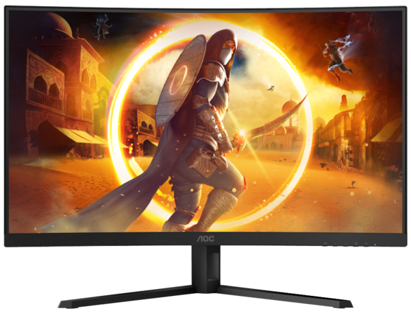 Монiтор 31.5" AOC CQ32G4VE Black - зображення 4