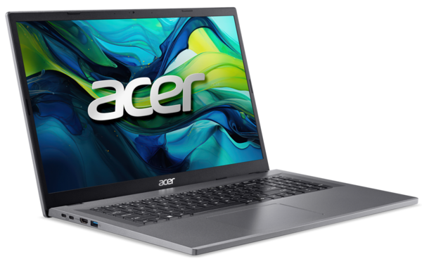Ноутбук Acer Aspire Go 17 AG17-31P-33LZ (NX.J8ZEU.009) Steel Gray - Фото 2 Ноутбук Acer Aspire Go 17 AG17-31P-33LZ (NX.J8ZEU.009) Steel Gray - изображение 2