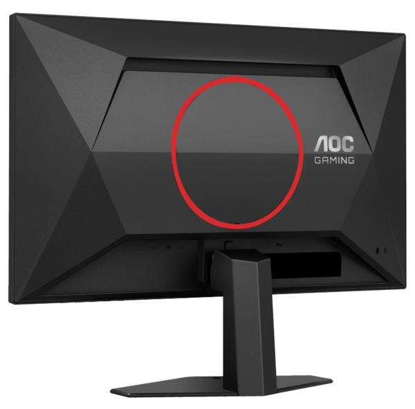 Монiтор 23.8" AOC Q24G4RE Black/Red - изображение 8