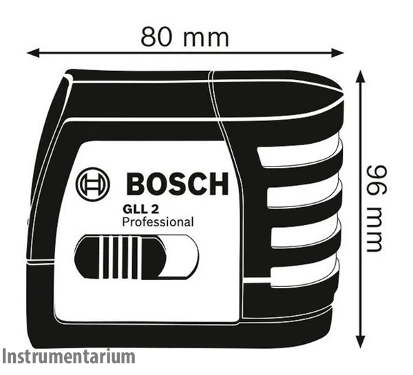 Профессиональный лазерный нивелир Bosch Professional GLL 2 с держателем MM 2 : два красных луча, 10 м (0601063A01) - Фото 5 Профессиональный лазерный нивелир Bosch Professional GLL 2 с держателем MM 2 : два красных луча, 10 м (0601063A01) - изображение 5