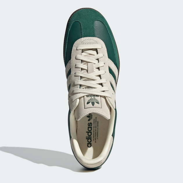 Женские кеды кожаные низкие Adidas Samba Og JI3215 40 (6.5UK) 25 см Cgreen/Crewht/Gum5 (4067888331530) - Фото 5 Женские кеды кожаные низкие Adidas Samba Og JI3215 40 (6.5UK) 25 см Cgreen/Crewht/Gum5 (4067888331530) - изображение 5