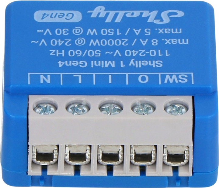 Розумне реле Shelly 1 Mini Gen4 (3800238070786) - зображення 3