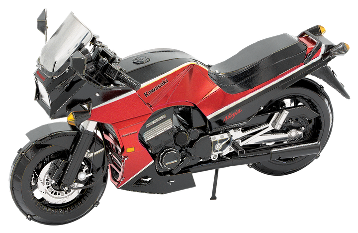 Металлический 3D конструктор "Мотоцикл Kawasaki GPz900R" - Фото 1 Металлический 3D конструктор "Мотоцикл Kawasaki GPz900R" - изображение 1