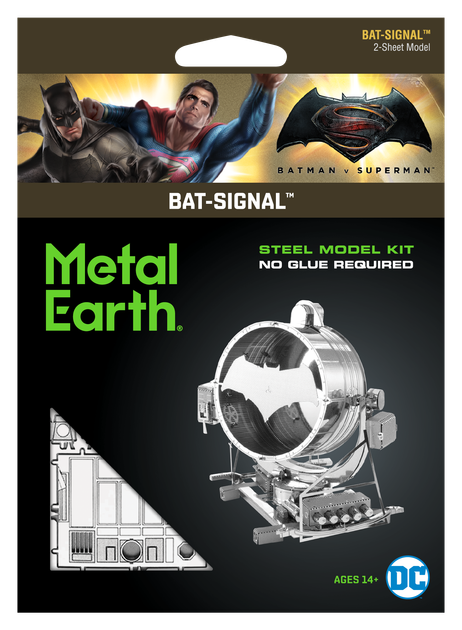 Металлический 3D конструктор "Проектор Batman v Superman Bat-signal", Metal Earth, MMS377 - изображение 6