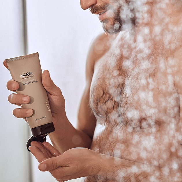 Żel pod prysznic dla mężczyzn Ahava Mineral 200 ml (697045151103) - obraz 4