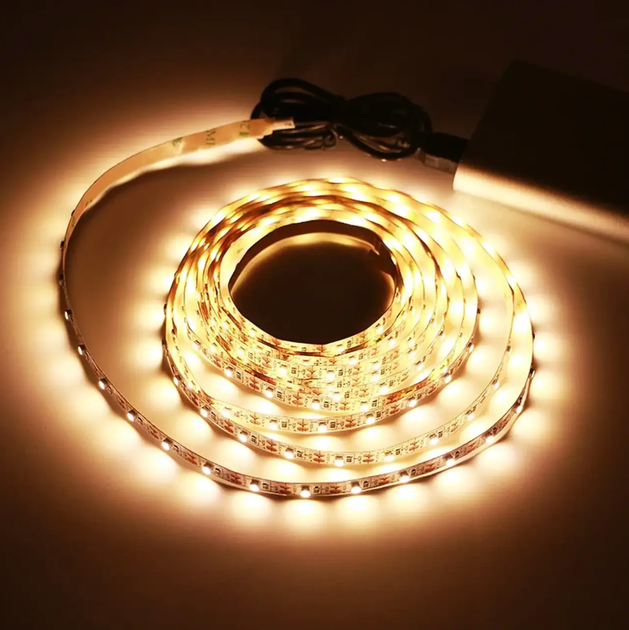 Светодиодная лента с датчиком движения 5V USB LED 3м - изображение 2