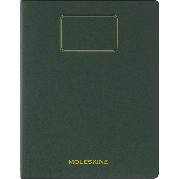 Зошит Moleskine Cahier Student XXL Великий Лінійка Миртовий зелений 8056999276881 - изображение 2