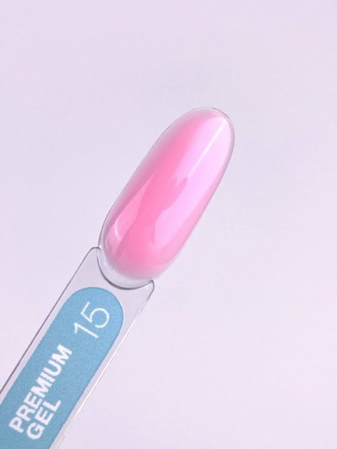 Гель LUNAMoon Premium Gel №15 на 30 мл для укрепления, выравнивания и наращивания ногтей - Фото 4 Гель LUNAMoon Premium Gel №15 на 30 мл для укрепления, выравнивания и наращивания ногтей - изображение 4