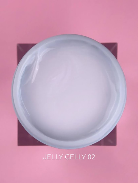Моделирующий гель-желе LUNAMoon Jelly Gelly №2 на 15 мл - для наращивания и укрпеления ногтей - Фото 5 Моделирующий гель-желе LUNAMoon Jelly Gelly №2 на 15 мл - для наращивания и укрпеления ногтей - изображение 5