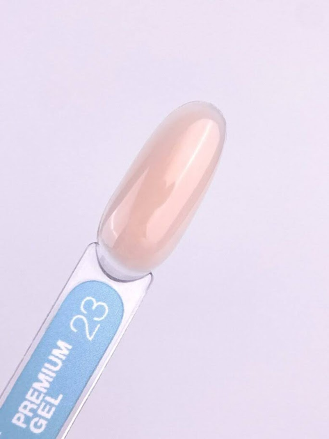 Гель LUNAMoon Premium Gel №23 на 30 мл для укрепления, выравнивания и наращивания ногтей - Фото 2 Гель LUNAMoon Premium Gel №23 на 30 мл для укрепления, выравнивания и наращивания ногтей - изображение 2