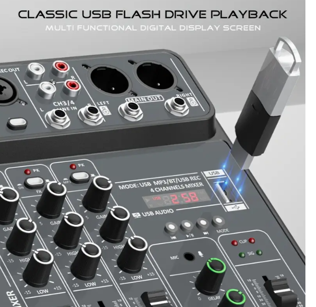 Микшерный пульт Crust-Pro Ultra USB - Фото 4 Микшерный пульт Crust-Pro Ultra USB - изображение 4