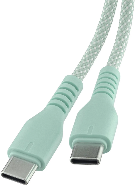 Kabel Qualo USB Type-C – USB Type-C 1.5 m Mint (5907457773103) - obraz 3