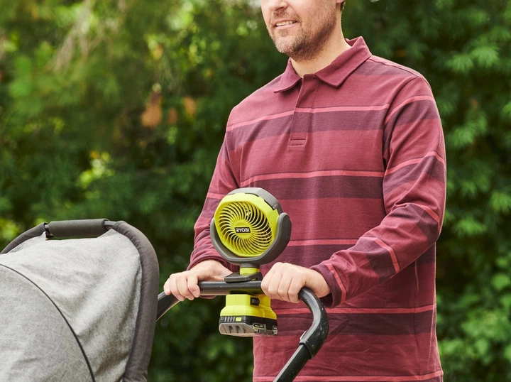 Вентилятор RYOBI ONE+ RCF18-0 (5133005400) - зображення 5