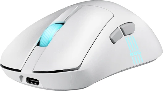 Mysz Asus ROG Keris II Origin Wireless/Bluetooth/USB White (90MP04A0-BMUA10) - obraz 8
