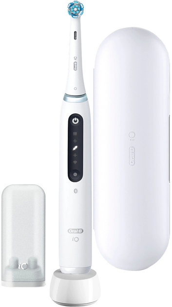 Електрична зубна щітка Oral-B iO Series 5 Біла + TC - зображення 1