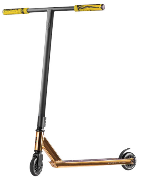 Самокат трюковий Soke EVO Street Золотистий 1644 (5903890602413) - зображення 2