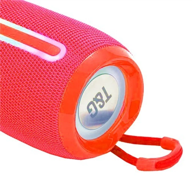 Bluetooth-колонка TG653, з функцією speakerphone, радіо, red - изображение 2