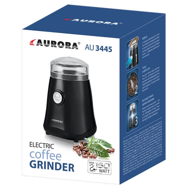 Кавомолка AURORA AU 3445 - Фото 4 Кавомолка AURORA AU 3445 - зображення 4