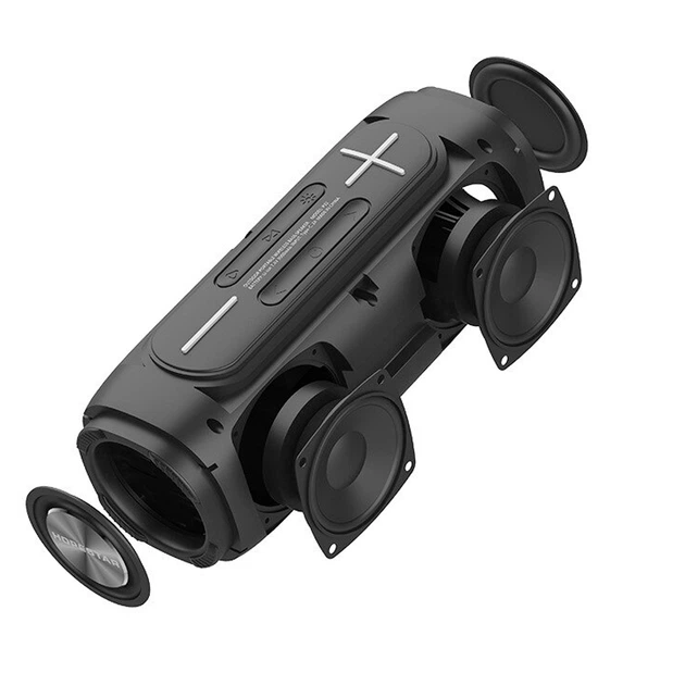 Портативна бездротова Bluetooth колонка Hopestar P32 Black (P32B) - изображение 8